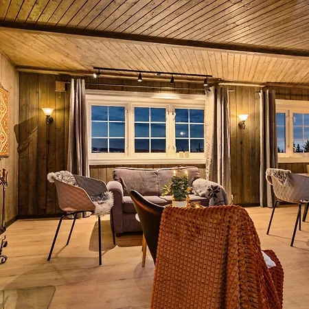 Alpesi faház Skeikampen With Mountain View, Jacuzzi, And 8 Bedrooms *